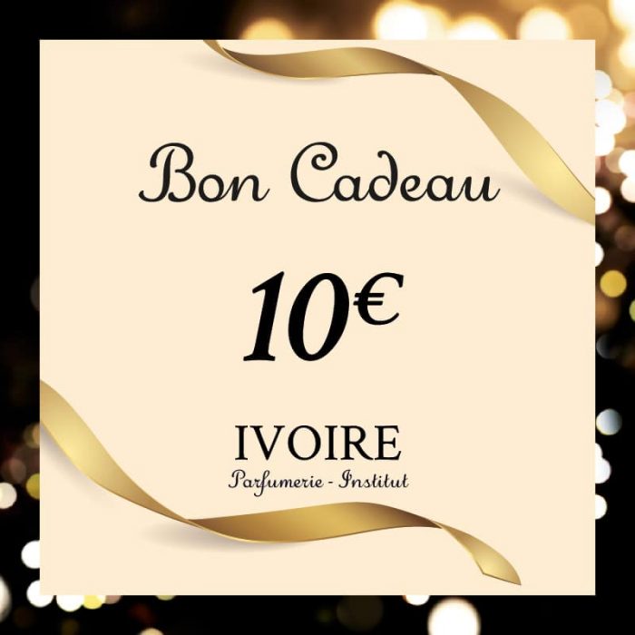 Bon Cadeau 10€ - Institut Ivoire