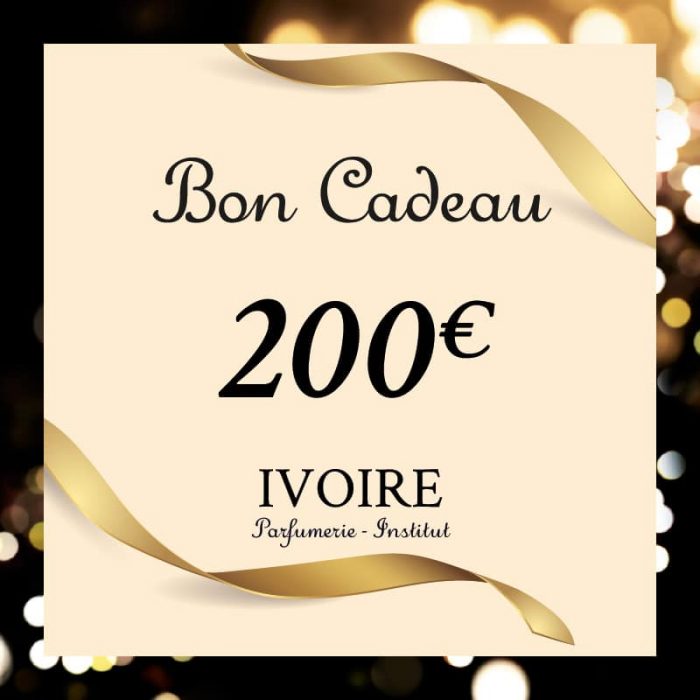 Bon Cadeau 200€ - Institut Ivoire