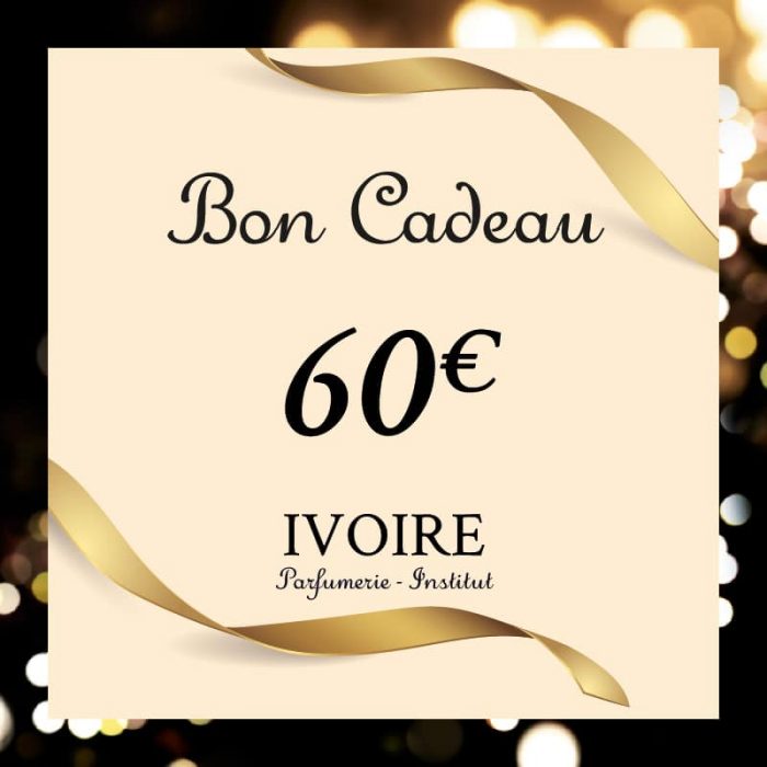 Bon Cadeau 60€ - Institut Ivoire